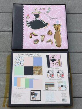 NWT C.R. Gibson Girls Night Out Scrapbook Kit